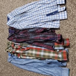 combo of 4 plaid shirt XXL